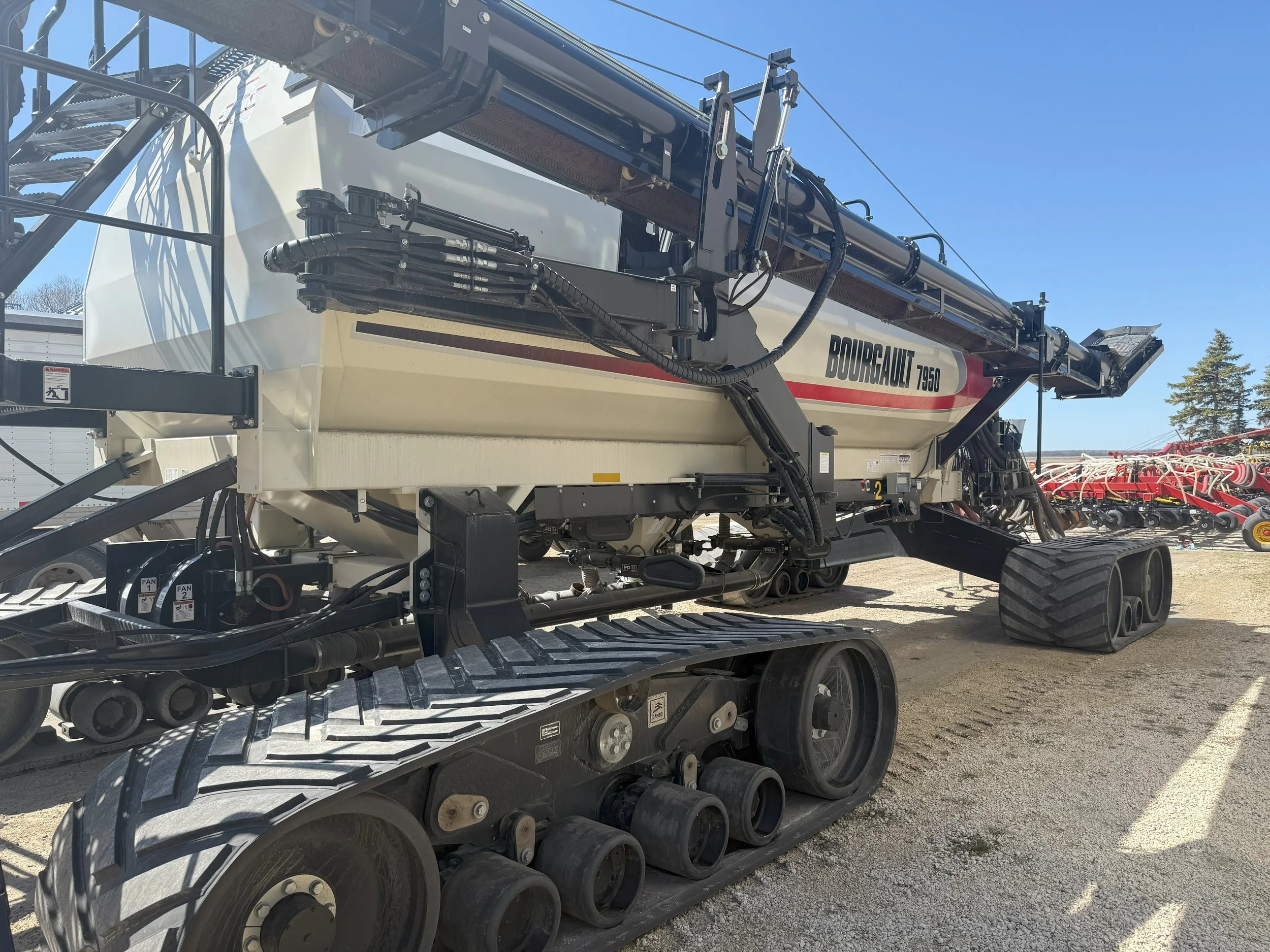 Camera install on 7000 series Bourgault tank