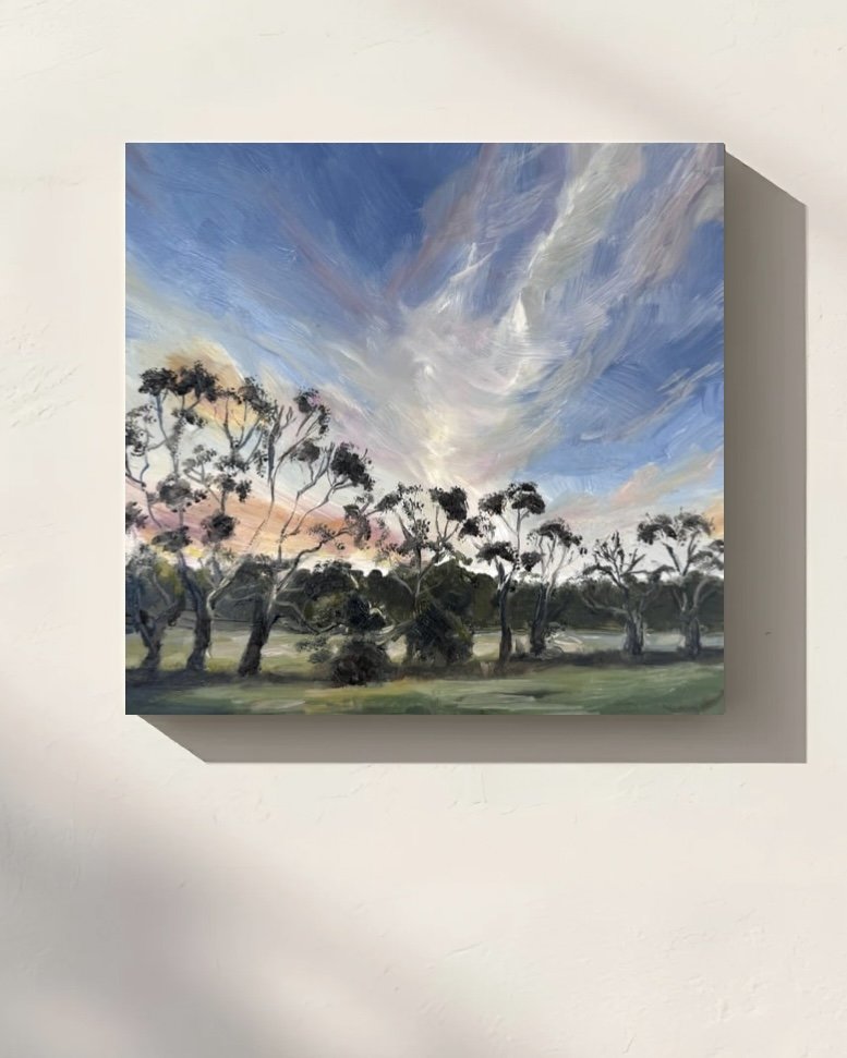 "Sunset through the Smoke Haze"