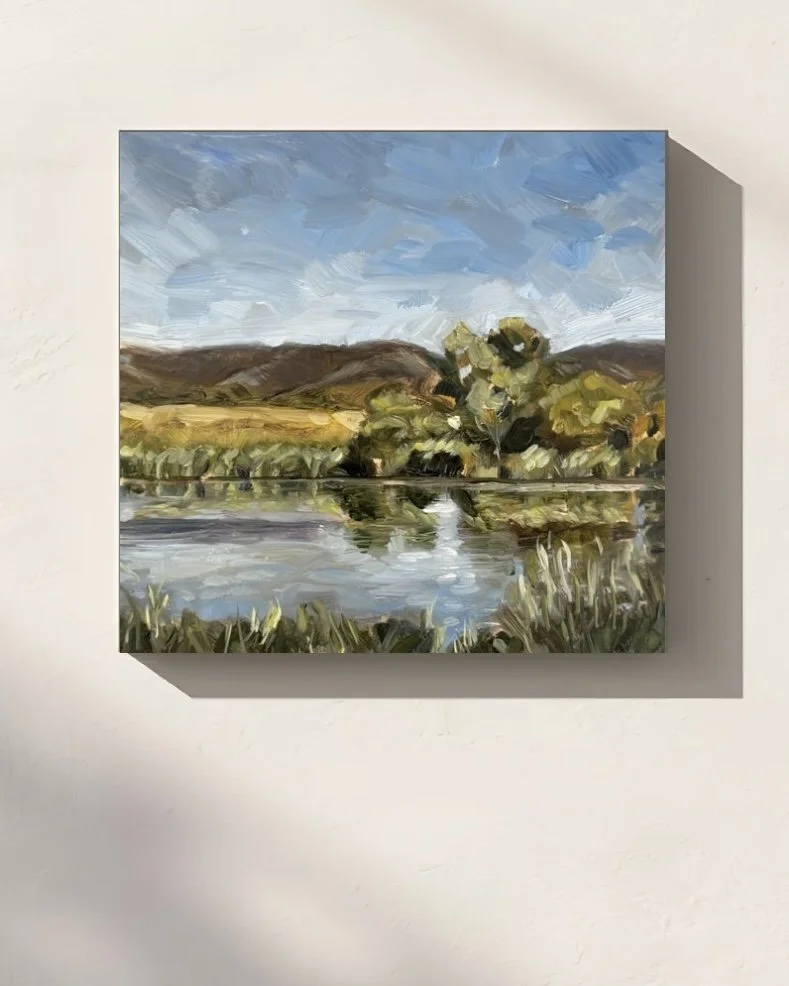 "Sitting by the Creek",  Aireys Inlet