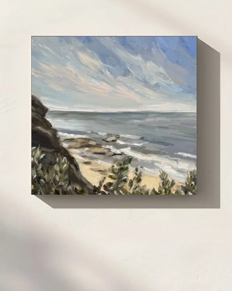 "Views of Sandy Gully Beach", Airey's Inlet