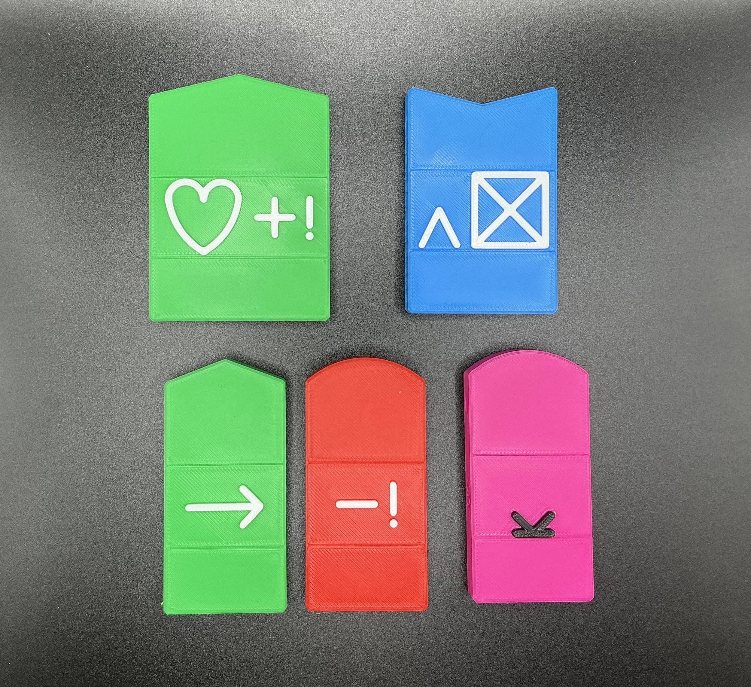 3D Printed Bliss Symbols