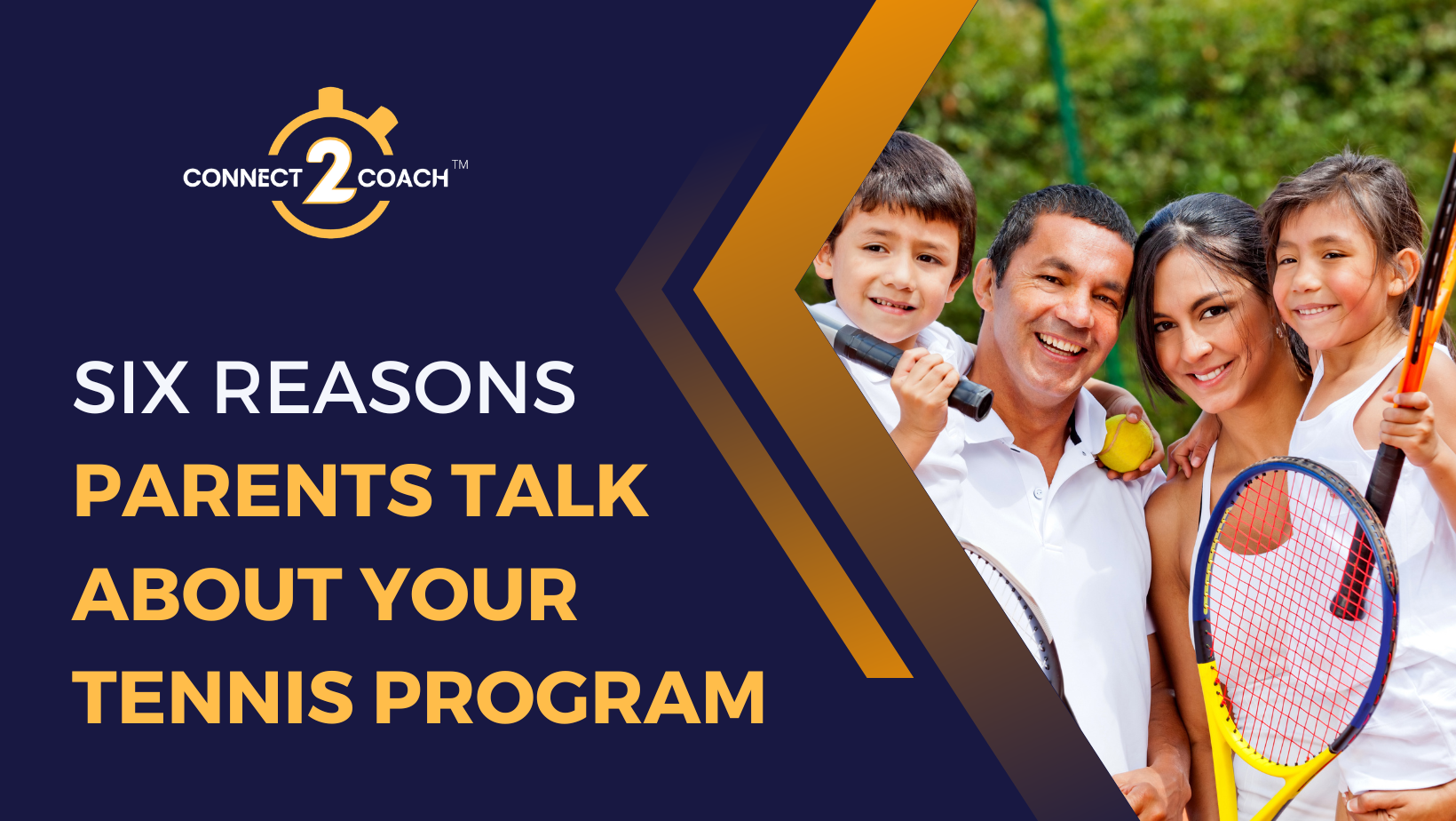 Six reasons parents talk about your tennis program