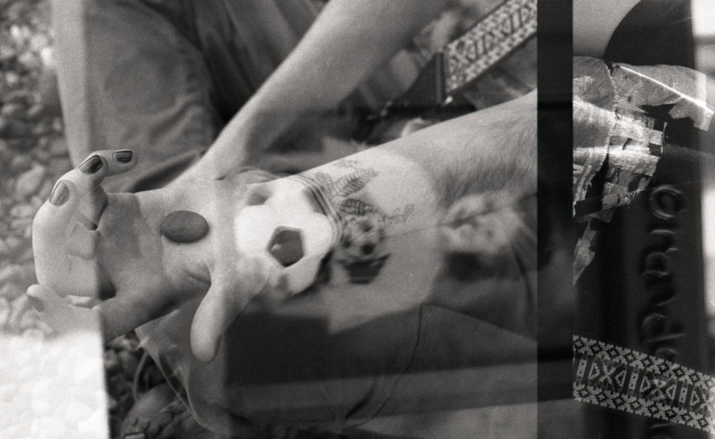 35mm, b&w, double exposure