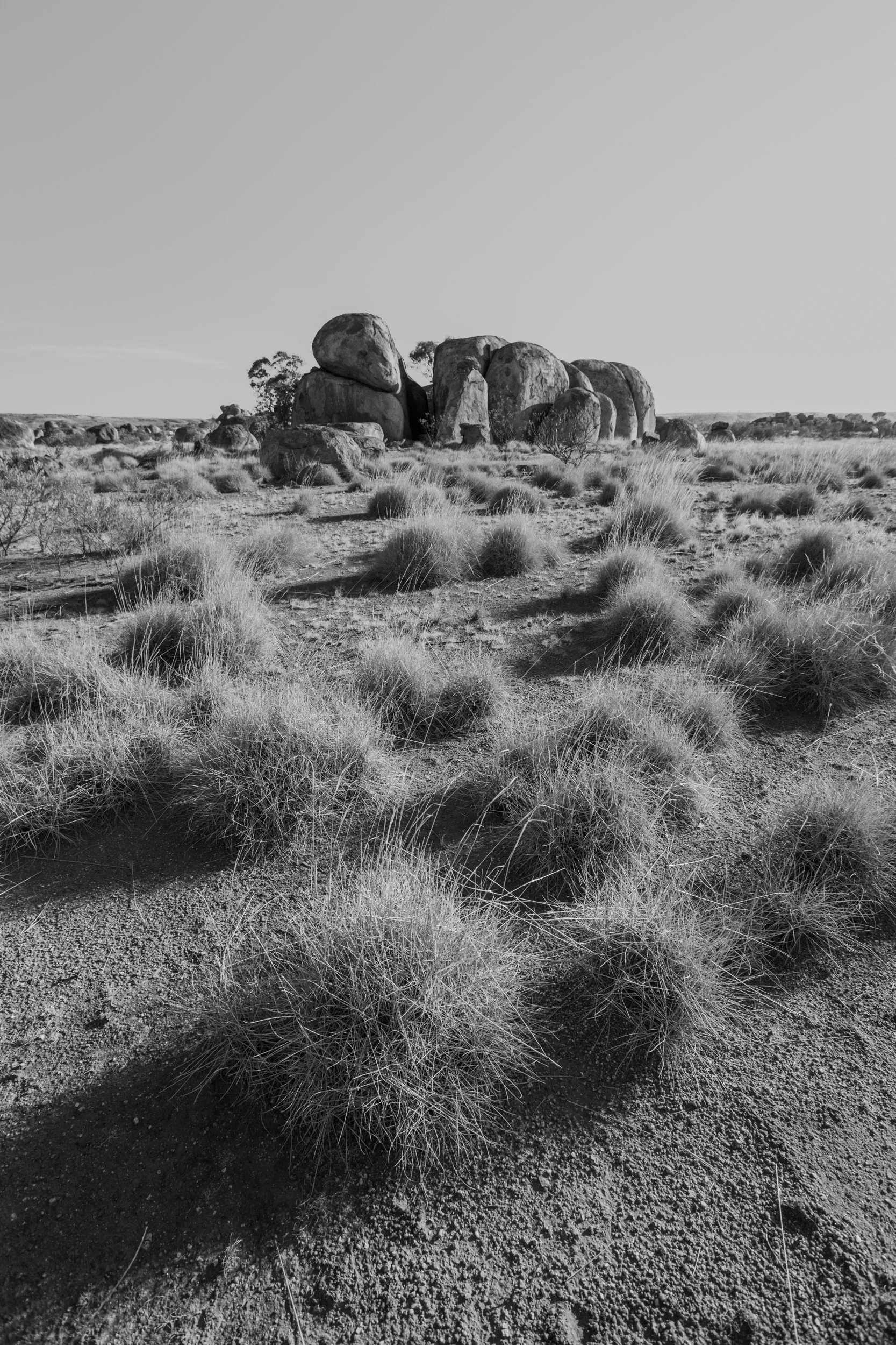 Devil's Marbles B&W