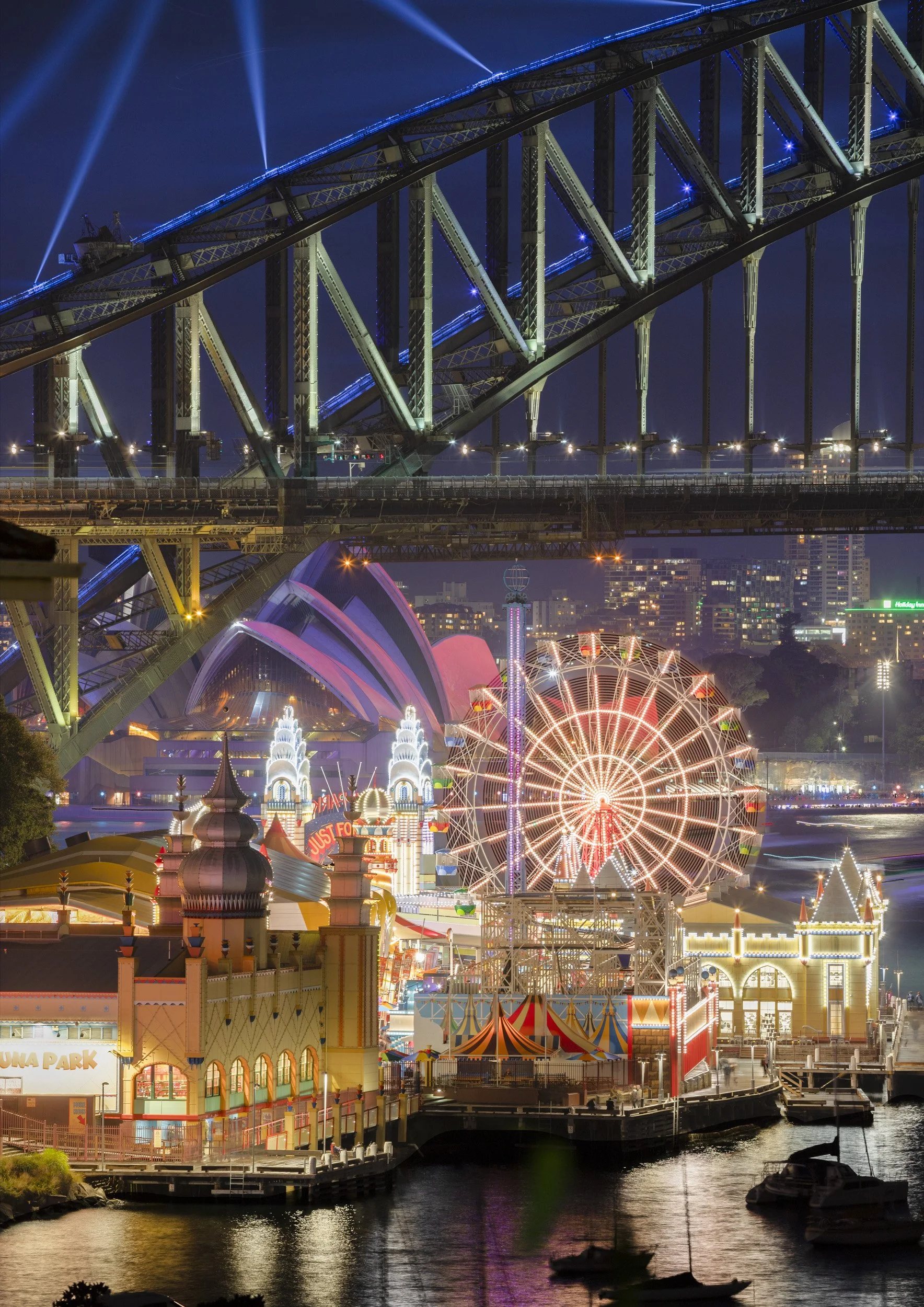 Night Time Fun | Luna Park Sydney