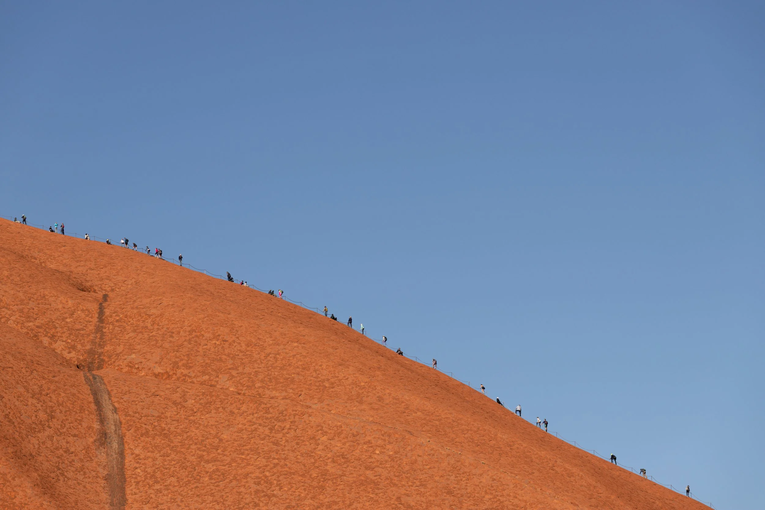 Uluru Last Day of Climbing