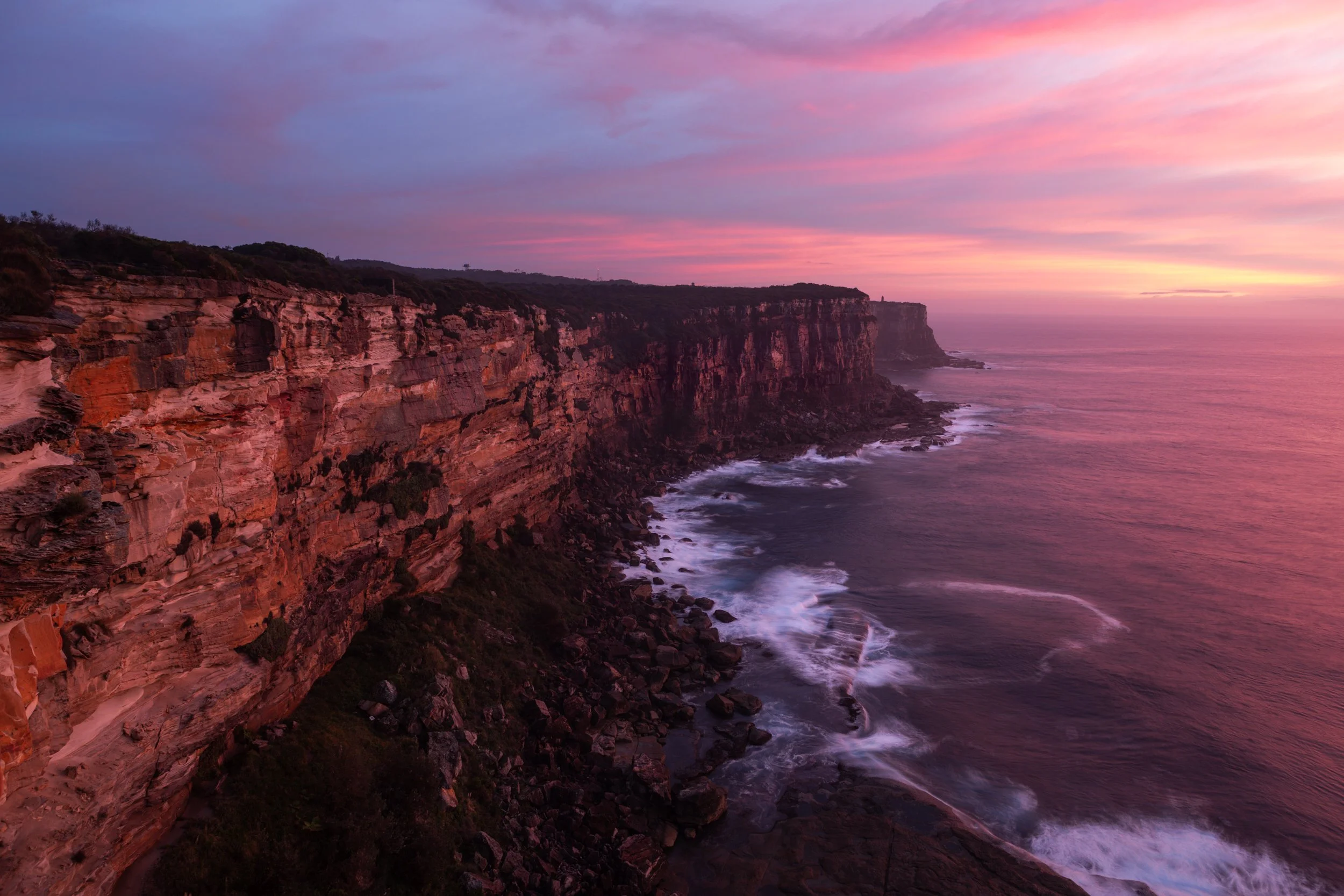 Sydney Heads Sunrise