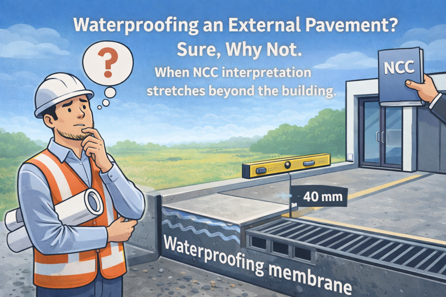 Waterproofing an External Pavement? Sure, Why Not.