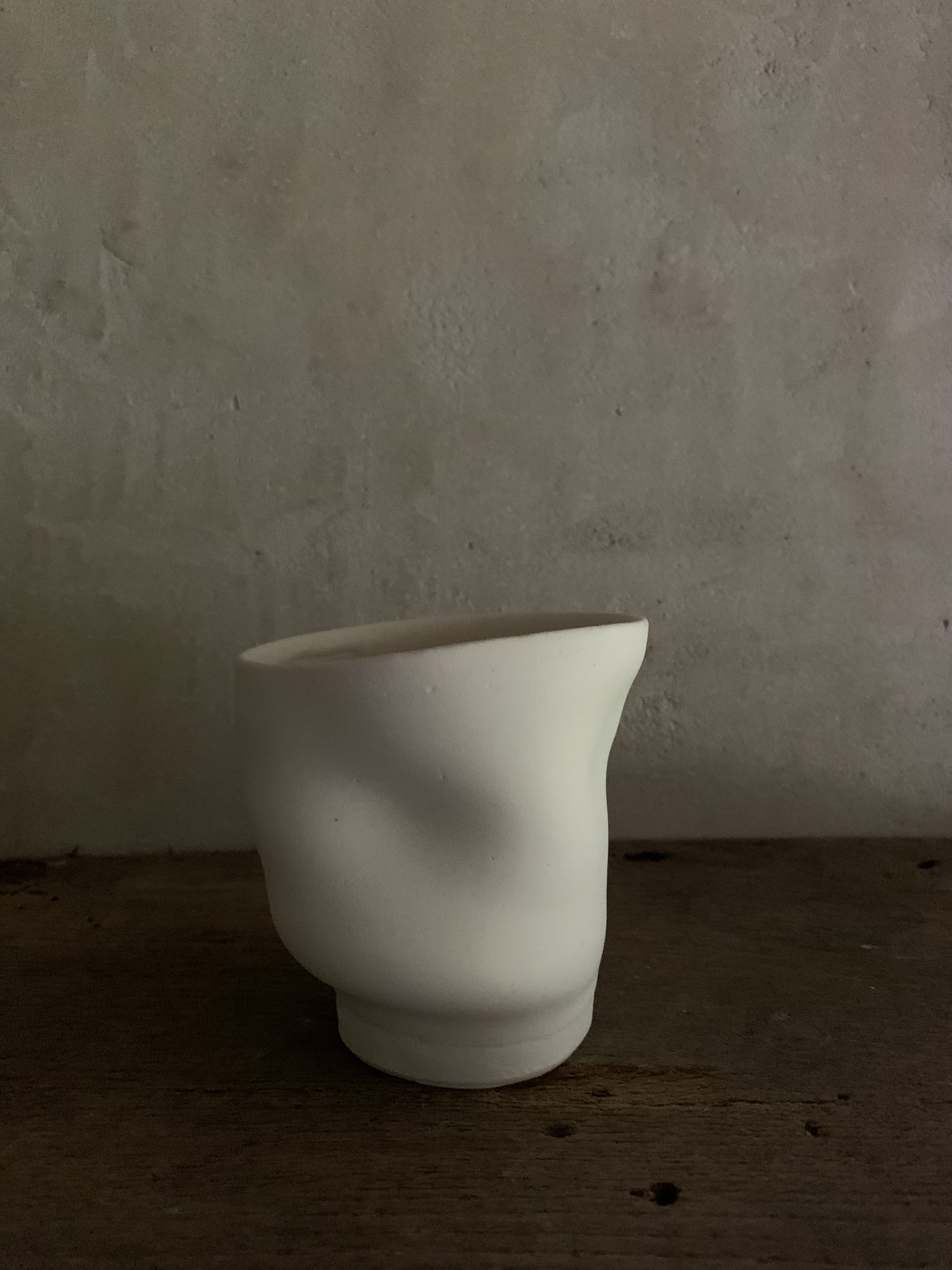 Porcelain Fluid Form
