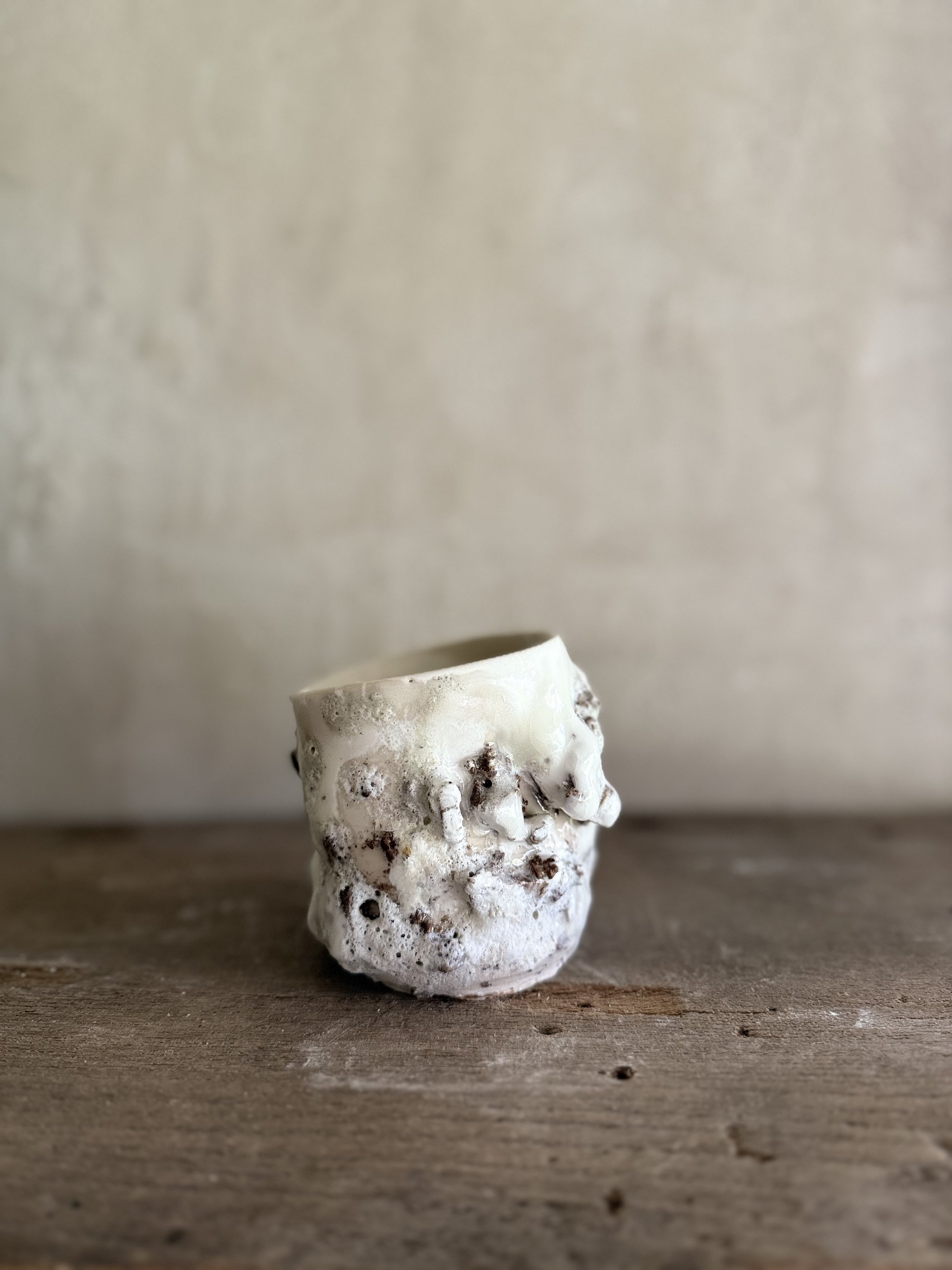 Small textured vase