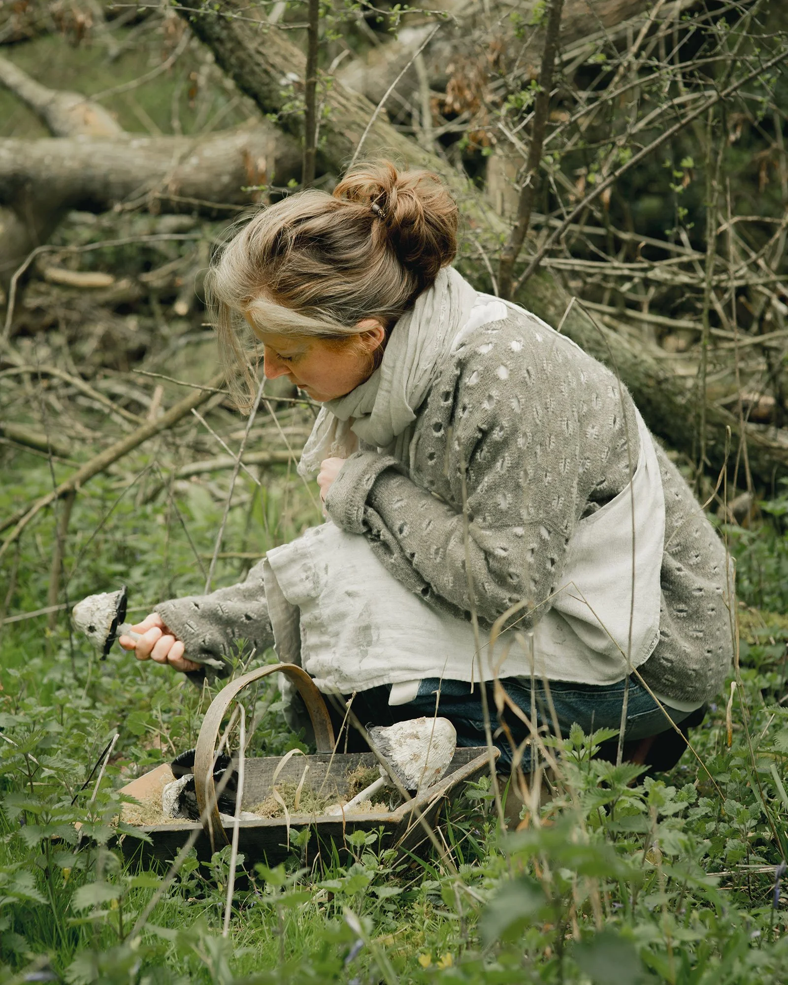 Amanda Foraging