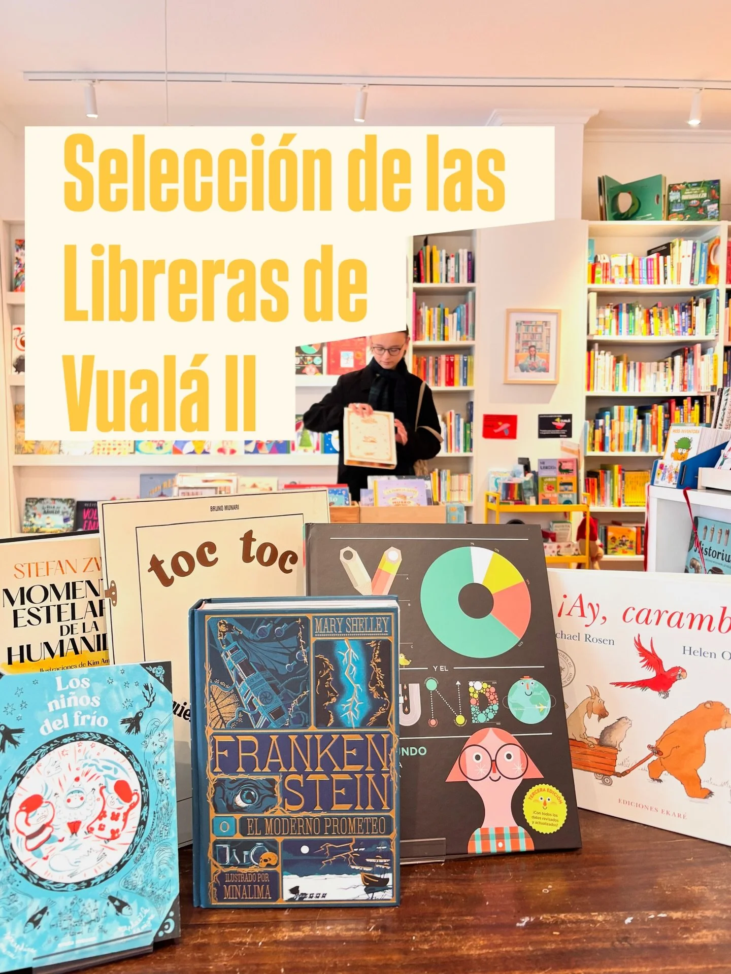 Hoy es el turno de las recomendaciones libreras de Luc&iacute;a y Alfonsina para estas fiestas. 🎊Hay para todos los gustos y todas las edades. 
🎁Lo importante es pensar en esa persona que queremos y con un libro nunca fallas: regalas momentos, rega