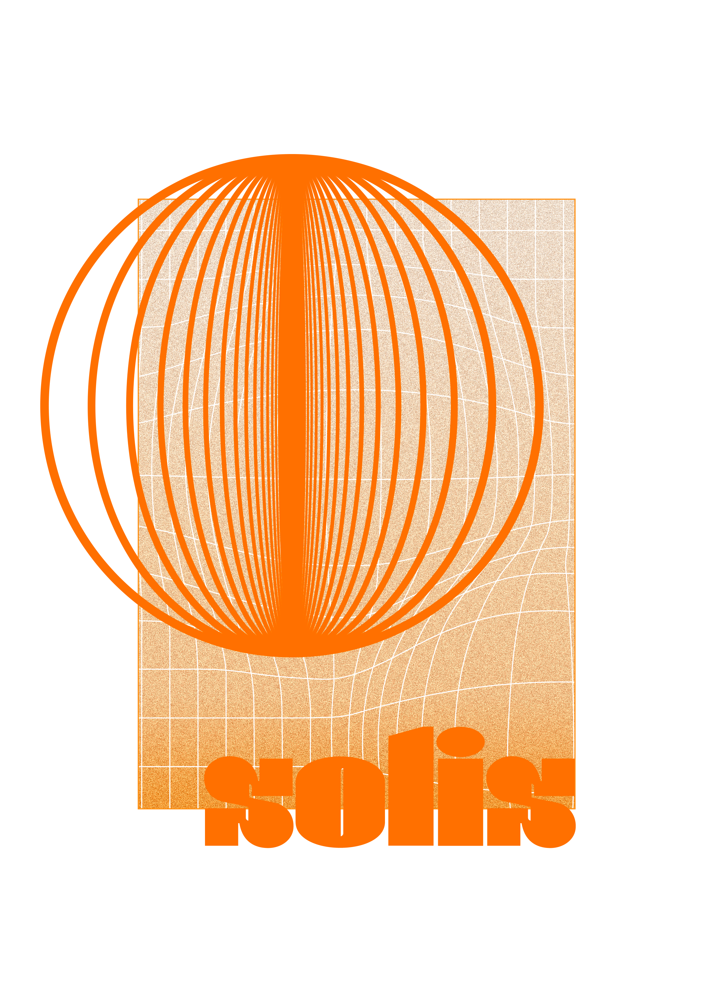 Enthousiaste et chaleureux // Orange qui appelle la bonne humeur et les énergies positives // Typographie Bogam, s’apparentant
aux rayonnements et radiations du soleil // Stage associé : Solar