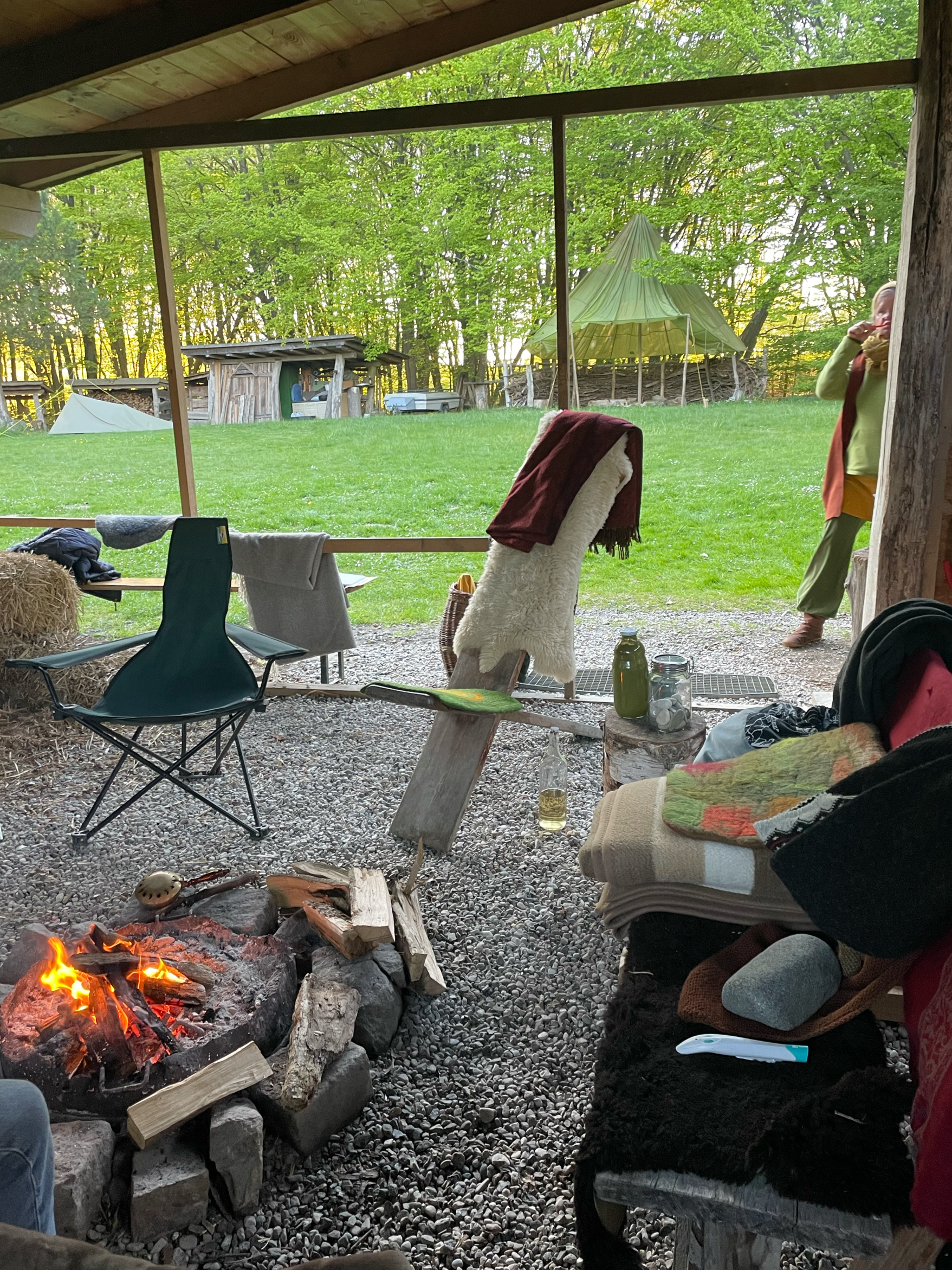 Unser Platz am Feuer