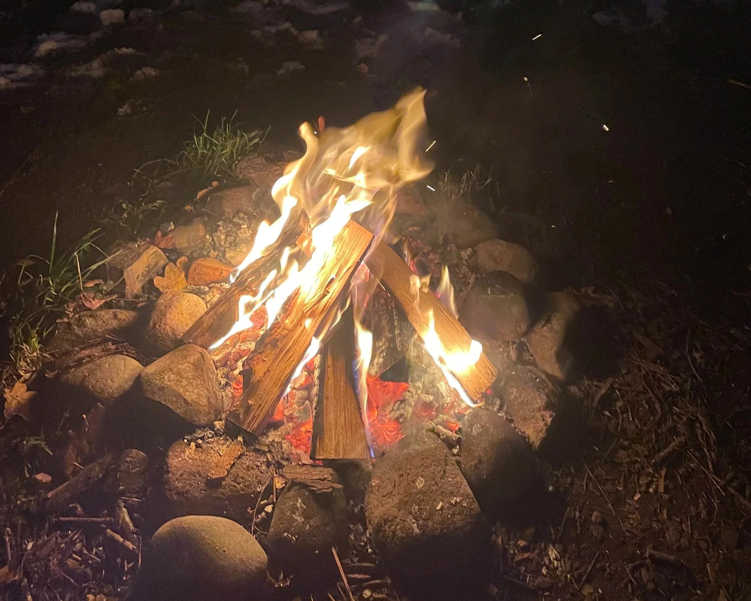 kleines Lagerfeuer