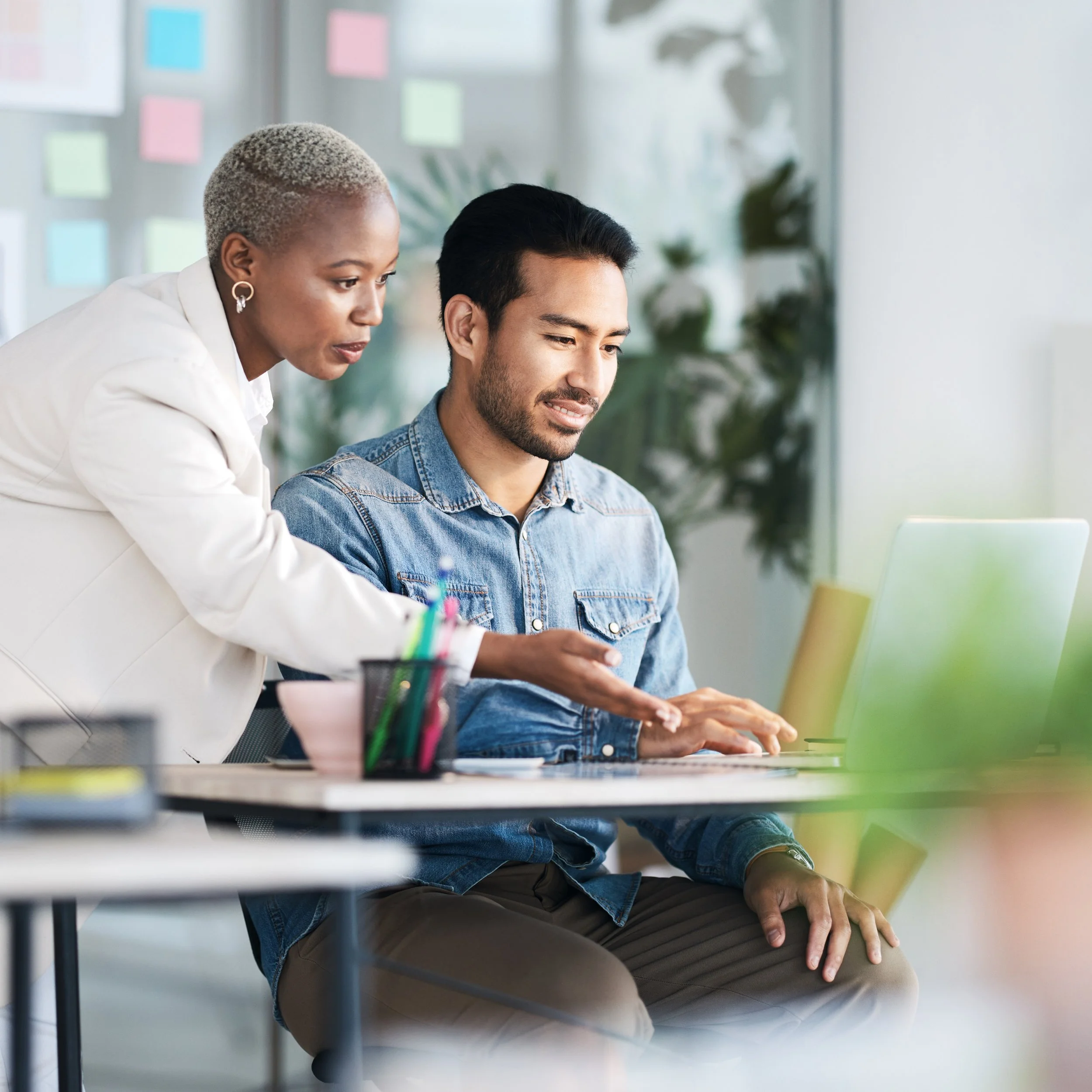 image of a man selecting an outfit for a corporate headshot photoshoot in london