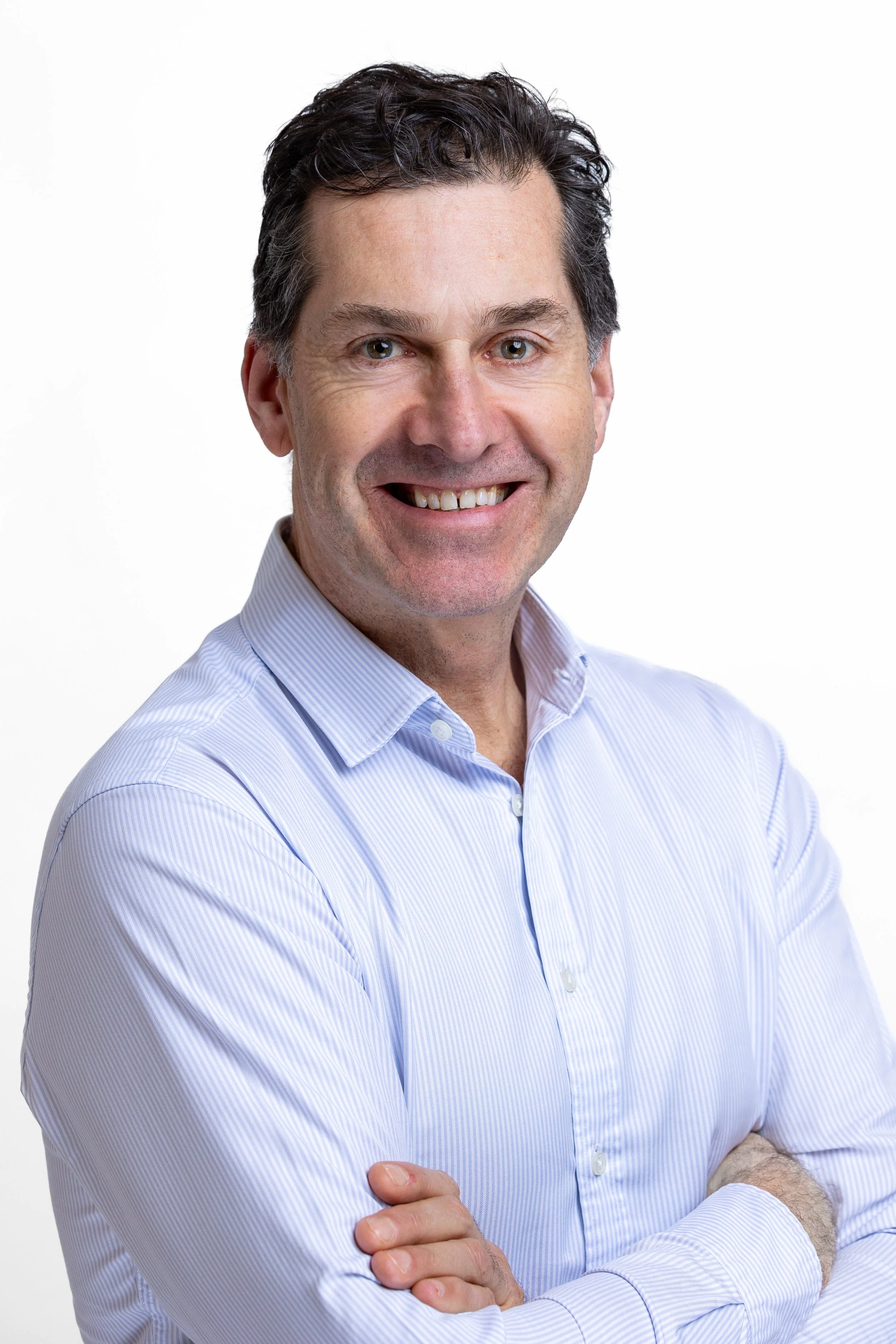 Man taking part in a mayfair headshot session