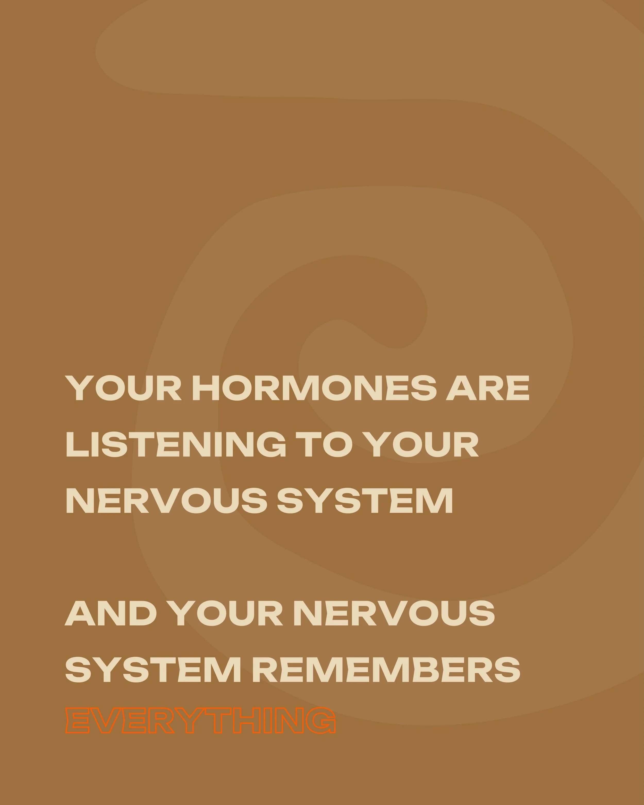 What if your symptoms are telling a deeper story?

So much of what we&rsquo;re experiencing as women isn&rsquo;t just hormonal, it&rsquo;s connected to our nervous system, our stress, and everything our body has had to carry along the way.

This Frid