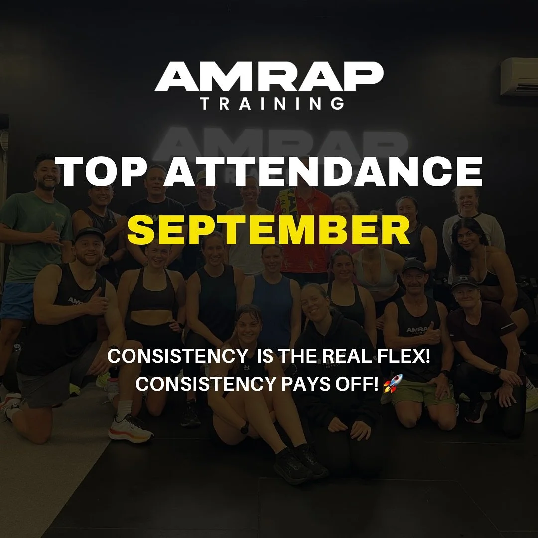 September wrapped 🔥 

Another month of intent, grit and consistency from the crew. Big effort from everyone who made the leaderboard 👏🏻

Who&rsquo;s ready to show up and climb to the top in October? 

#AMRAPTraining #Leaderboard #consistencywins
