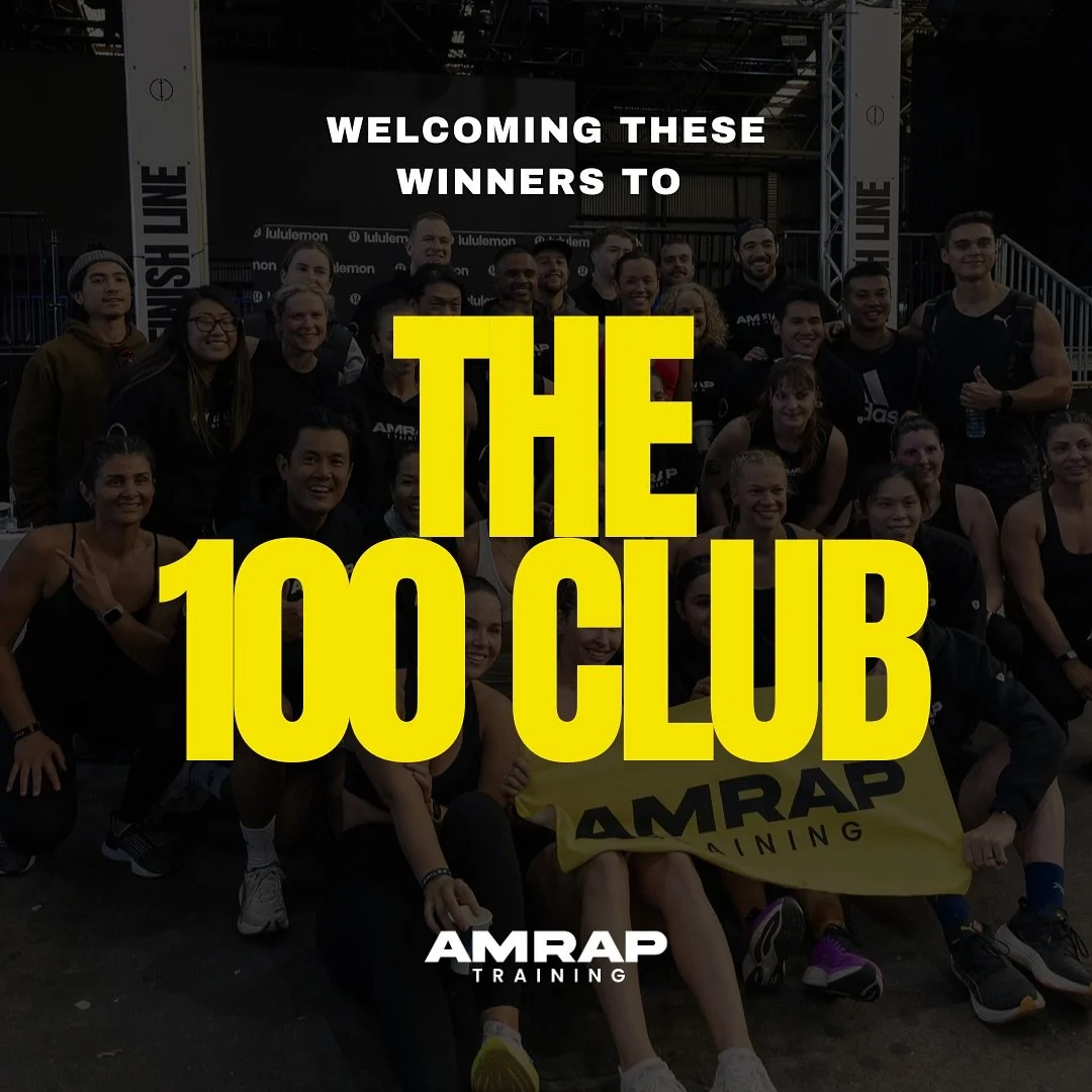 Another round of winners joining the 100 CLUB !!! 💪🏼
Pure grit, consistency &amp; hard work into the sessions making up the big 100! 

Who&rsquo;s coming in next? 💯

#amrap #the100club #amraptraining #consistencywins #100sessions #blackburngym