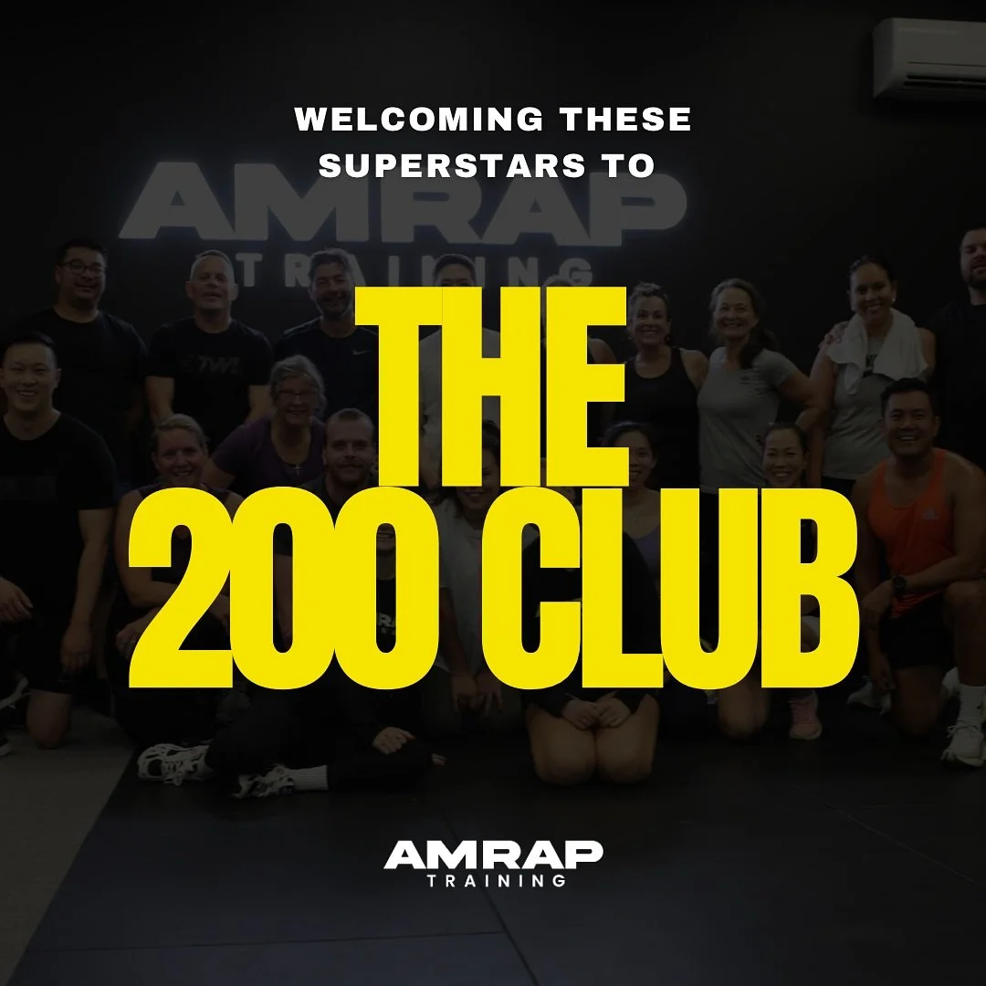A round of applause for these incredible superstars entering the 200 CLUB🌟

That&rsquo;s 200 sessions down, an awesome achievement. Keep up the momentum crew! 🔥

Who&rsquo;s joining next 👀

#amraptraining #200club #200sessions #blackburngym #comin