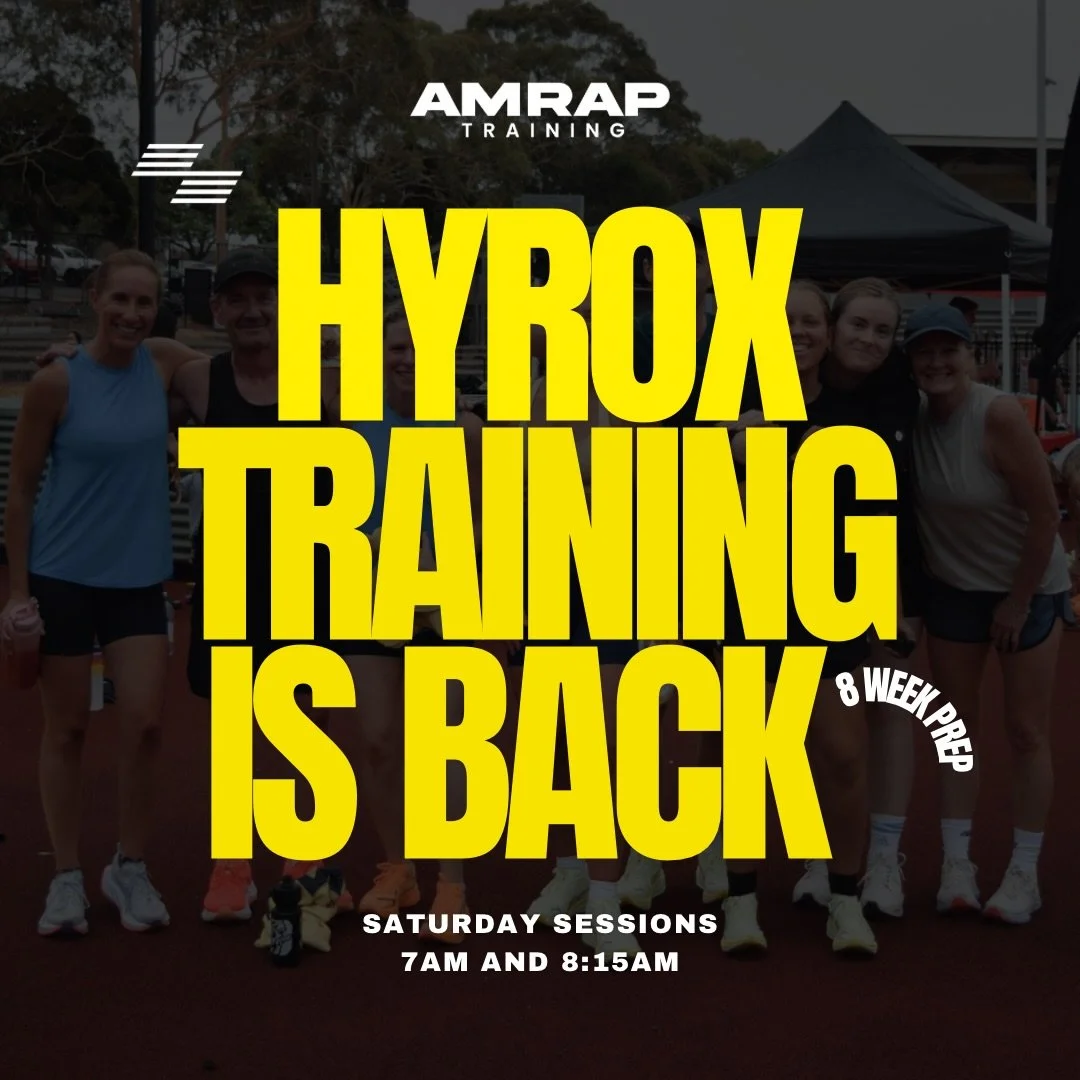 HYROX SATURDAY SESSIONS ARE BACK 😍

Just a reminder that our HYROX training sessions kick off again this Saturday as part of our 8-week block leading into Brisbane HYROX.

📅 This Saturday
⏰ 7:00am or 8:15am
⏱ 70-minute session

The class will alter