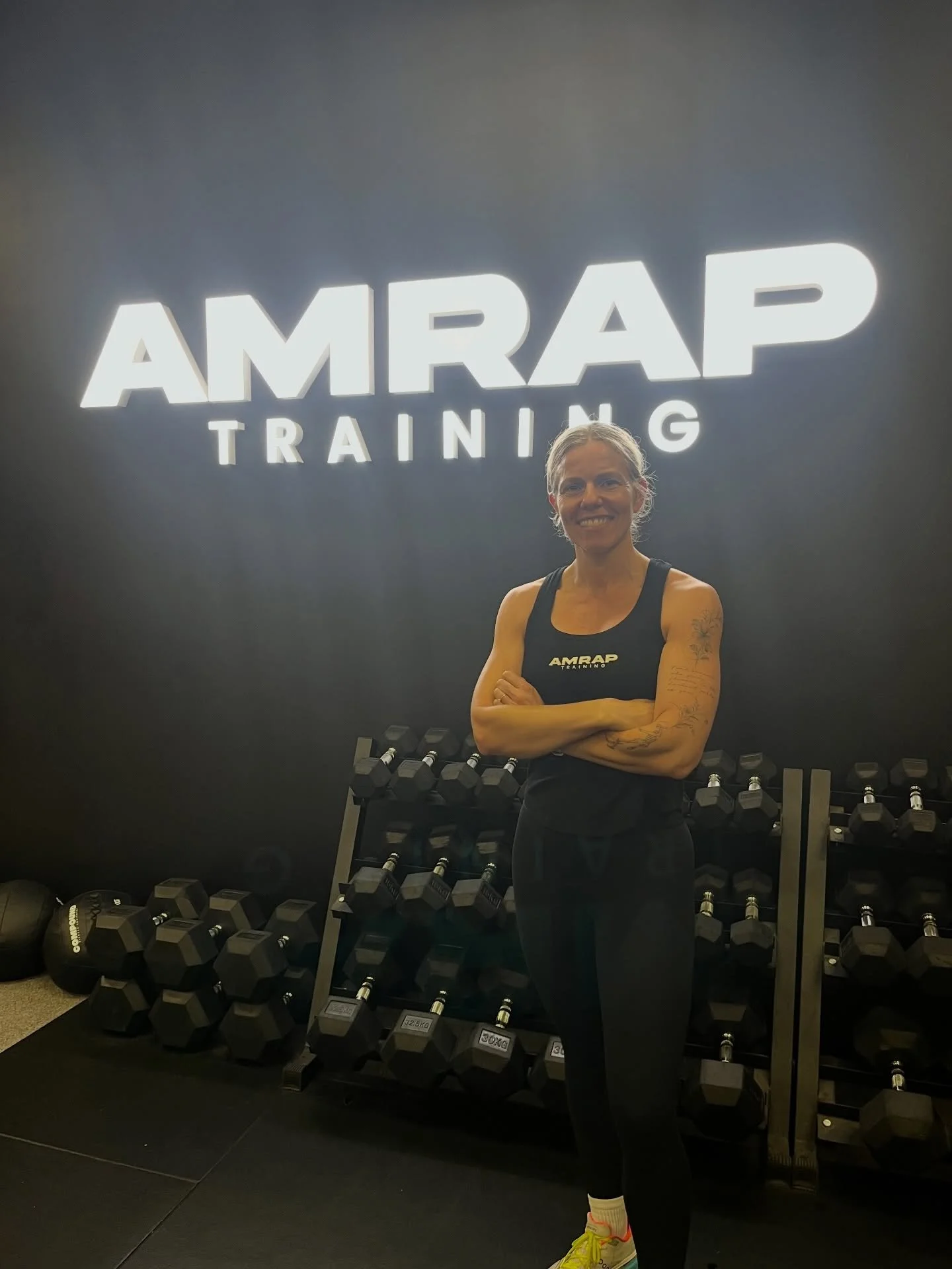 Most of you already know her&hellip; but it&rsquo;s time to make it official 👊

We&rsquo;re so excited to welcome Coach Katie to the AMRAP team 💛

Katie brings a wealth of experience across sports nutrition, strength training and HYROX, and she&rsq