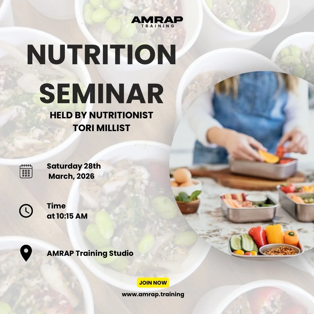 Final call team ⏰

Our nutrition seminar &ldquo;Beyond the Challenge: Mastering a Reverse Diet&rdquo; is happening this Saturday at 10:15am in the studio.

Most challenges end&hellip; and then what?
No plan. No structure. Calories jump. Training drop