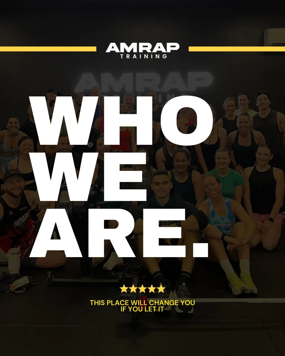 WHO WE ARE.

Not your average gym.
No egos. No cliques. No fluff.

Just expert coaching, real accountability, and a community that wants to see you win.

At AMRAP, we train hard - but we do it together🙌🏻
From beginners building confidence and habit