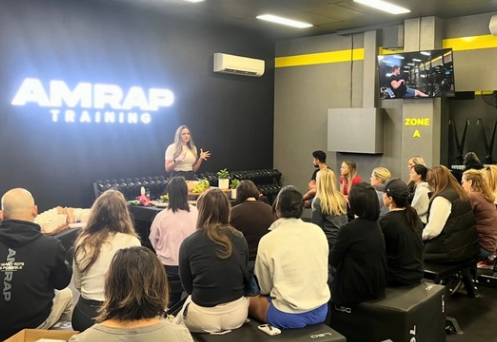 AMRAP Training nutrition class
