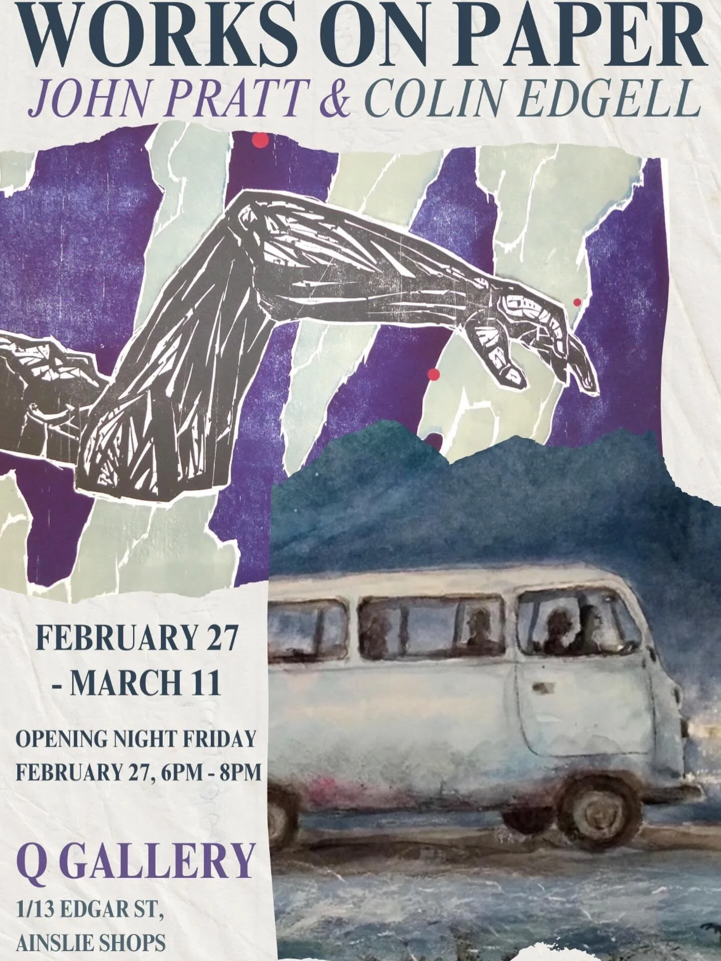 John Pratt is a graphic artist working across a range of media including printmaking, drawing, collage,
artist&rsquo;s books and projections in public space. Through a series of exhibitions he has been exploring the
impact of human presence within a 