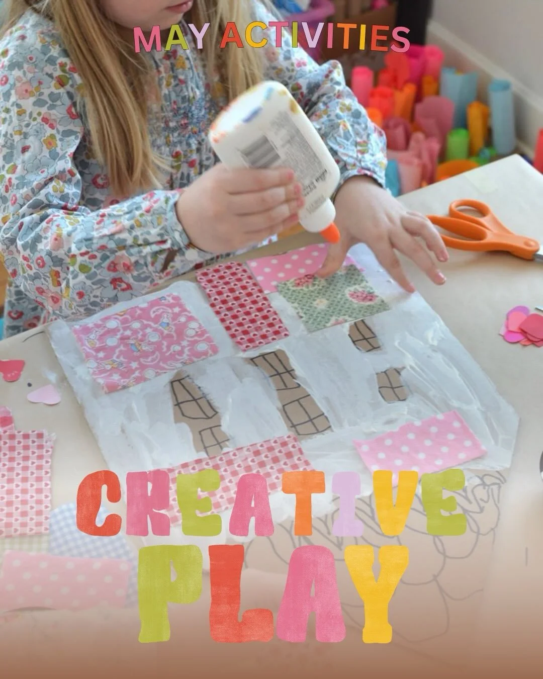 This May in Creative Play! 🫟🫧🐾🎨

Tues 5/Thurs CLOSED - Smudge Art
Tues 12/Thurs 14 - Bubble Wands 
Tues 19/Thurs 21 - Sticky Animals
Tues 26/Thurs 28 - Fabric Craft

🔗 Book today via the link in our bio
Walk-ins also welcome!

&nbsp;#childrenscr