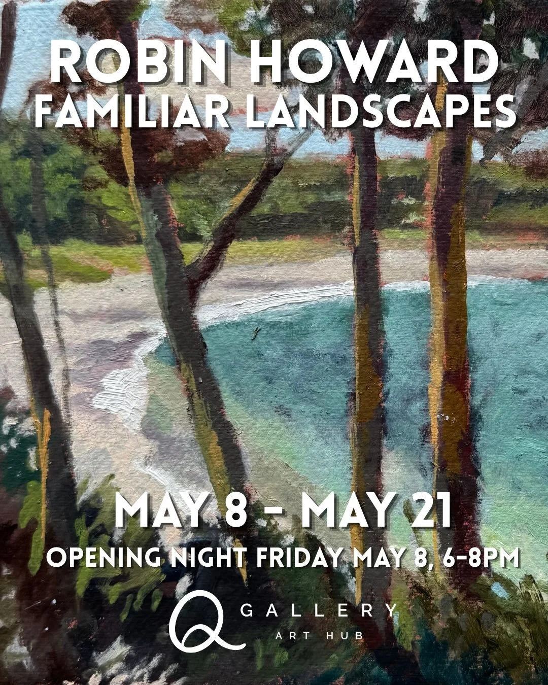 Join us this Friday 6-8pm for the opening of Robbie Howard&rsquo;s exhibition Familiar Landscapes!!

Robin  Howard&rsquo;s creative life has taken many forms, shaped by a strong family lineage of artists and a lifelong instinct for beauty in the ever