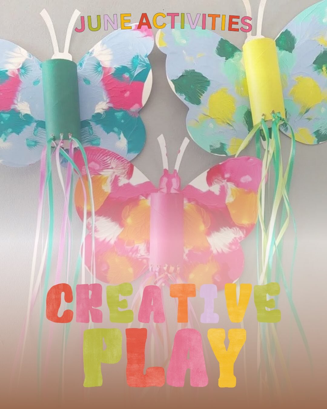 This June in Creative Play! 🎨🔦🫟🪄

Tues 2/Thurs 4 - Mystery Painting 
Tues 9/Thurs 11 - Magic Flashlights 
Tues 16/Thurs 18 - Slime Making
Tues 23/Thurs 25 - Magic Wands 
Tues 30/Thurs 2 - Mirror Painting

🔗 Book today via the link in our bio
Wal