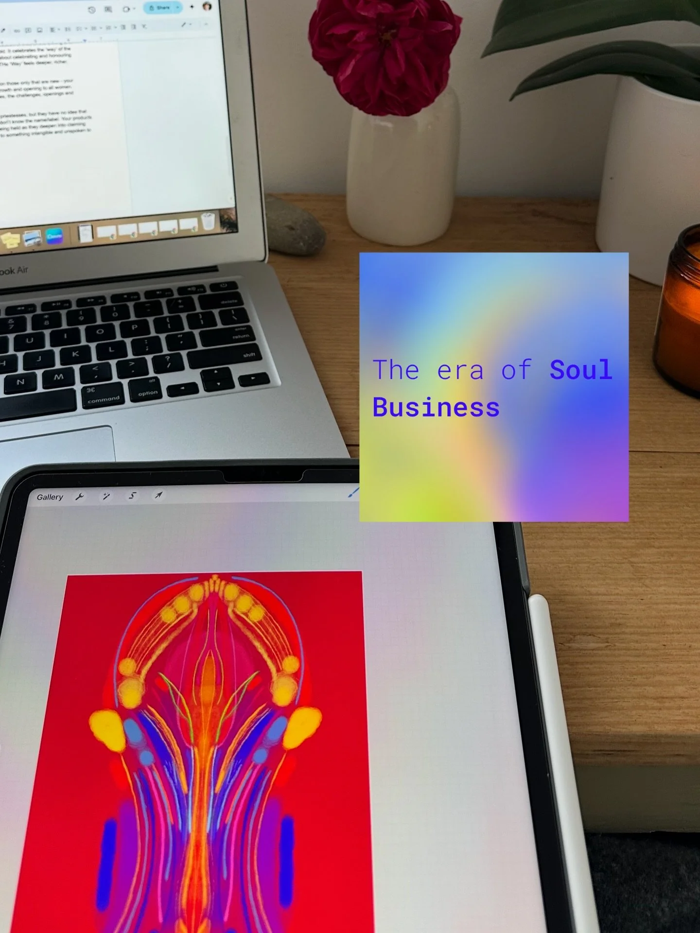 Soul Business is the era of fusing our soul mission into the physical. More and more of us are being called to share our innate gifts - things we were born in this life to *do*. We have the invitation and honour to create new structures, systems and 