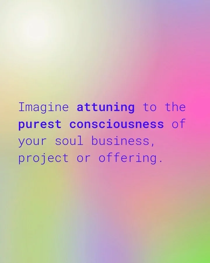 Symbology x Soul Business is here 🤲⚡️

Imagine receiving your very own Symbol infused with the consciousness of your soul business, project or offering for you to apply &amp; activate as you serve your mission. 

Imagine receiving an artwork that is