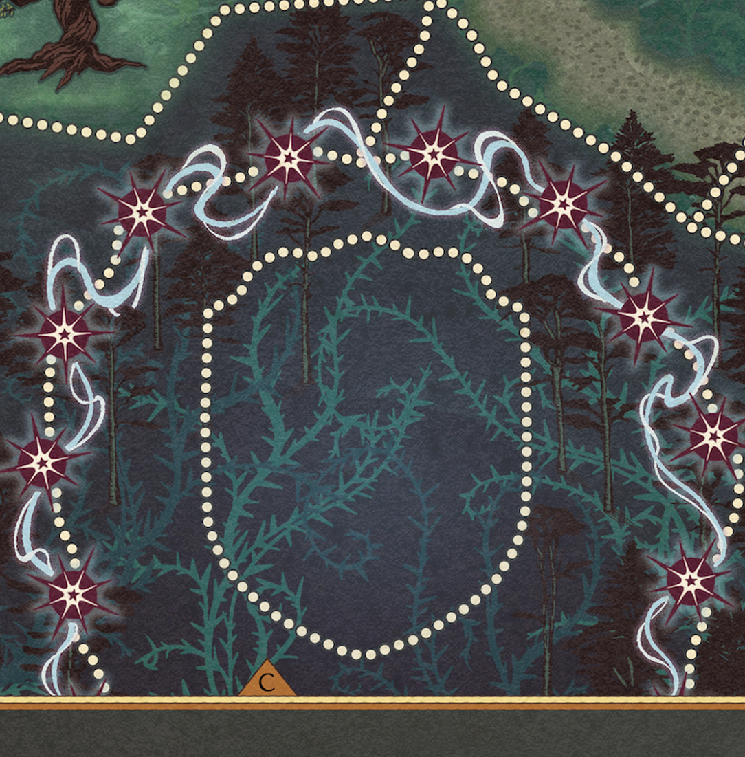 Magic barrier details