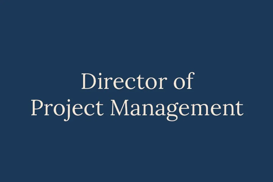 Director of Project Management