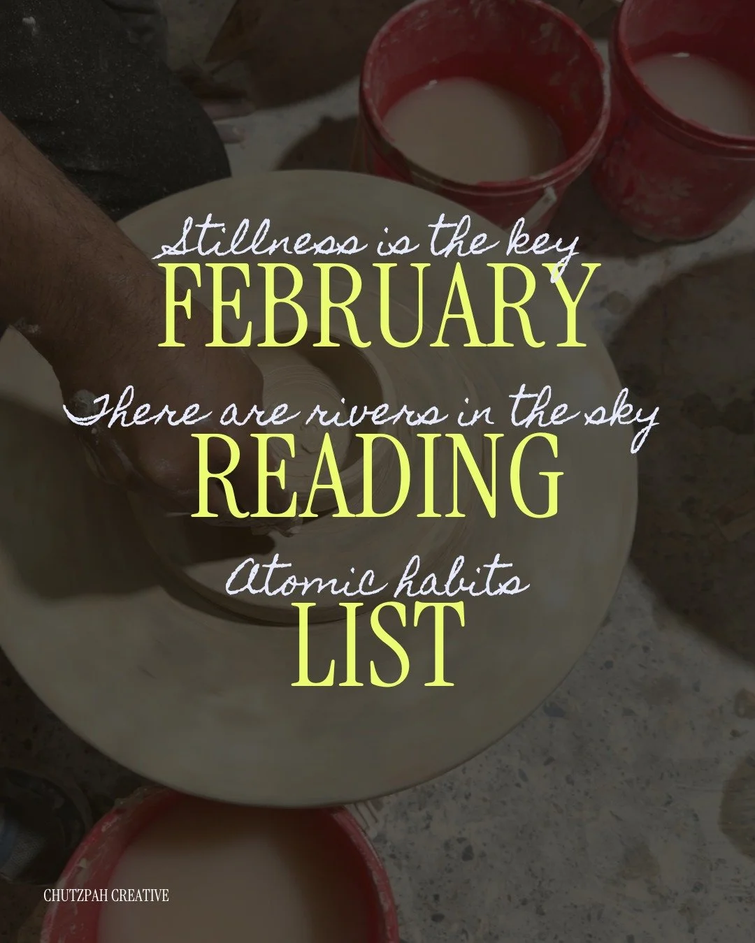 This month, I&rsquo;m diving into books that spark curiosity, creativity, and a little bit of soul-searching. ✨
From practical insights to stories that make you think differently, here&rsquo;s what&rsquo;s on my shelf:

1️⃣ Stillness is the key &ndas