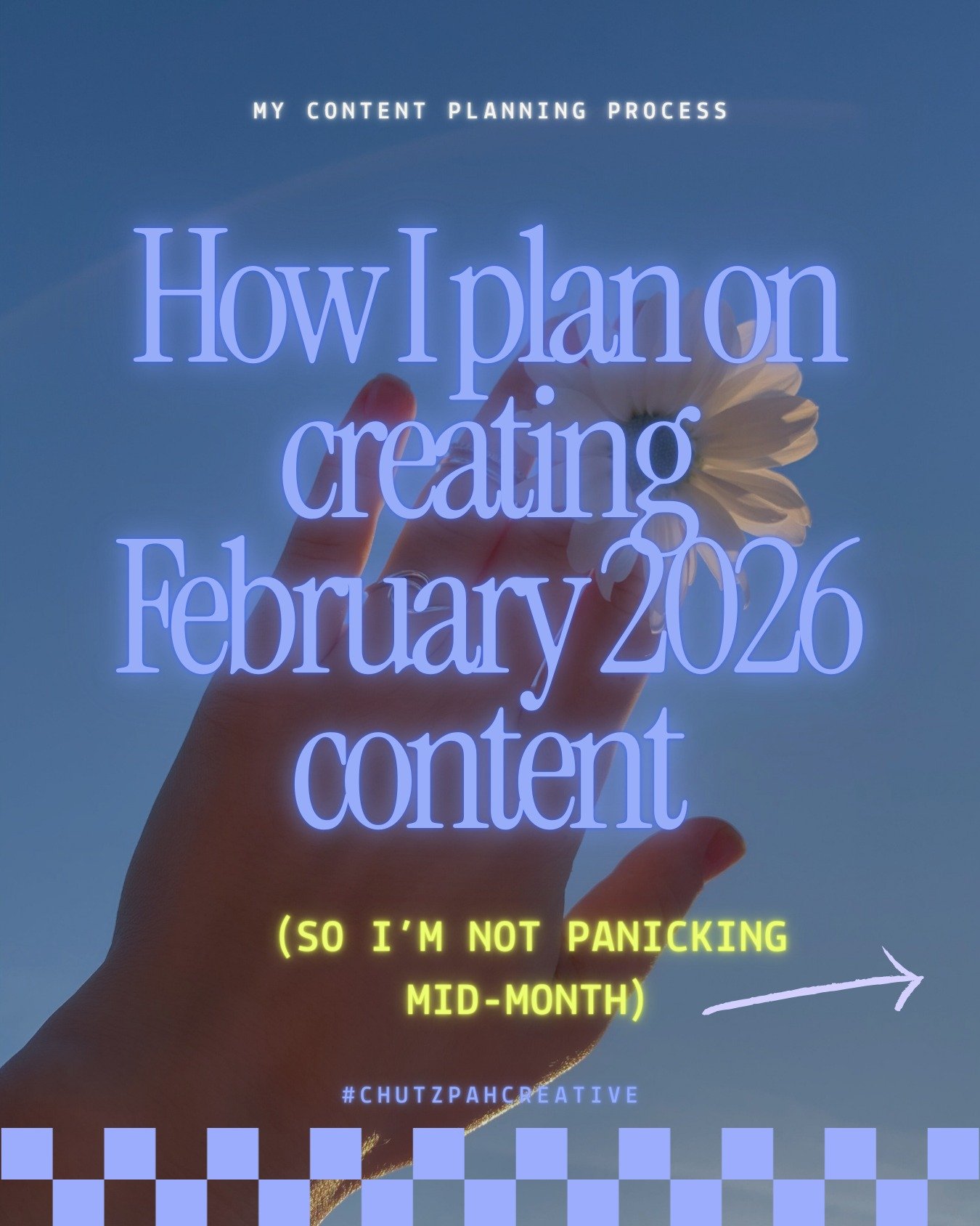 I know I&rsquo;ve been quiet here for a bit.

Life happened. Thinking happened.
And now I&rsquo;m back with more clarity than content ideas &mdash; which, honestly, is the best place to start.

Sharing how I&rsquo;m planning my February content in ca