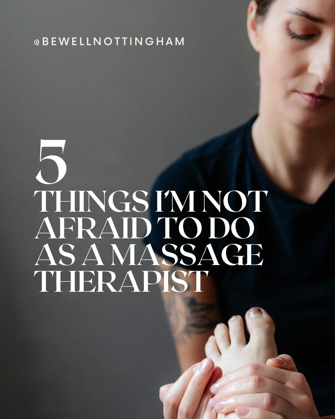 I have grown so much in the last 5 years, as a therapist and as a person.

I am not afraid to do these things now but there was a time when I was. Through trial and error (emphasis on error 😂) I ended up where I am today and wouldn&rsquo;t change it