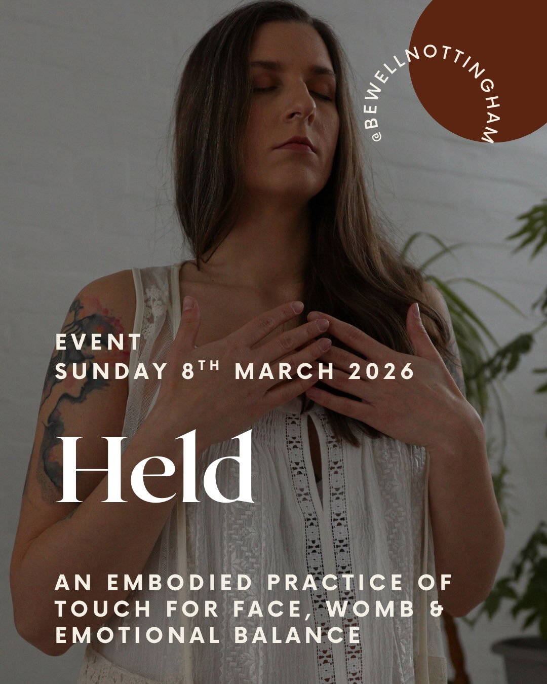 ✨HELD - Self-Massage Ritual ✨

When was the last time you truly touched your own body with care?

This International Women&rsquo;s Day, I&rsquo;m inviting you into a 2-hour self-massage workshop for women &mdash; a space to soften, reconnect, and com