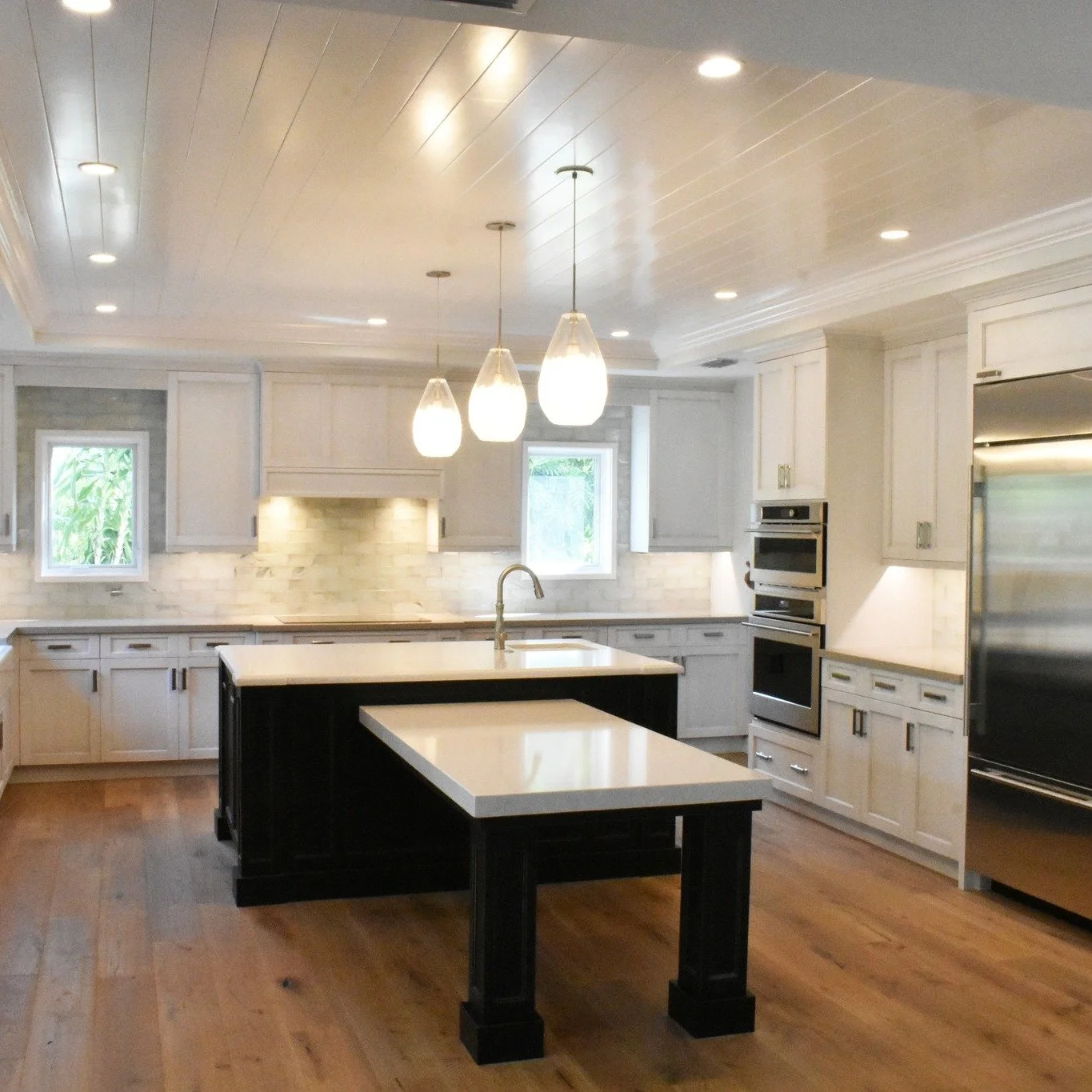 Swipe for before pic! Your dream space starts with your ideas! 🙌 I work closely with clients in Lynn Haven, Panama City Beach, and 30A to design custom millwork that fits your life&mdash;think tailored kitchen cabinets or sleek closet systems. My de