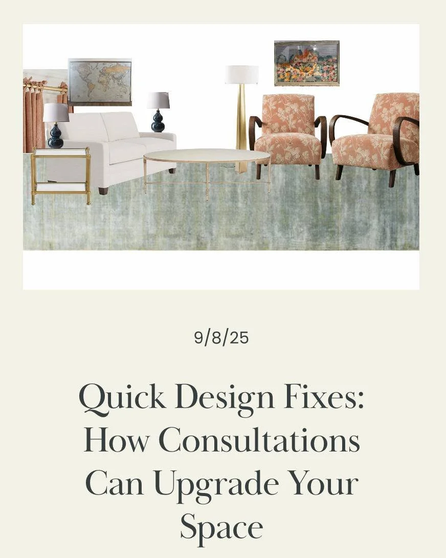 🚨 New Blog Alert 🚨
Read through my new blog [link in bio] to learn how consultations are a great entry-point to having your own personal Interior Designer. Let's get together and take a look at your space!

#pineandpalminteriors #interiordesign #fl
