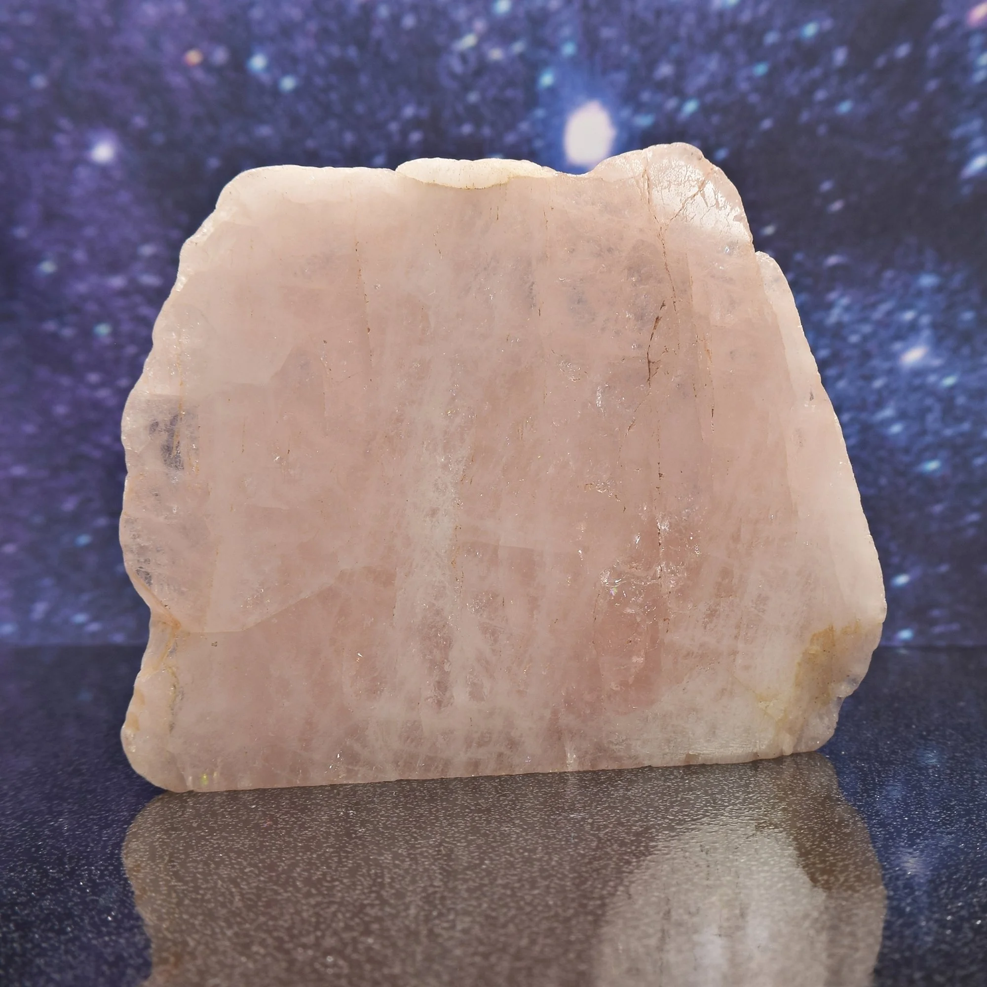 Beautiful Morganite Semi Polished from Australia | Pink Peach Beryl | 217.3 g