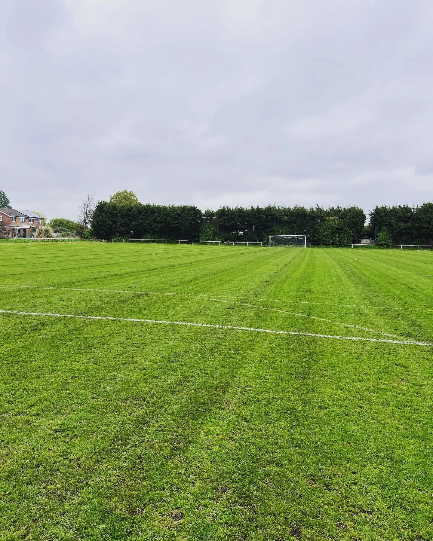 Still looking good this pitch we maintain &hellip;&hellip; #groundsmaintenance #footballpitchmaintenance #pitchcare