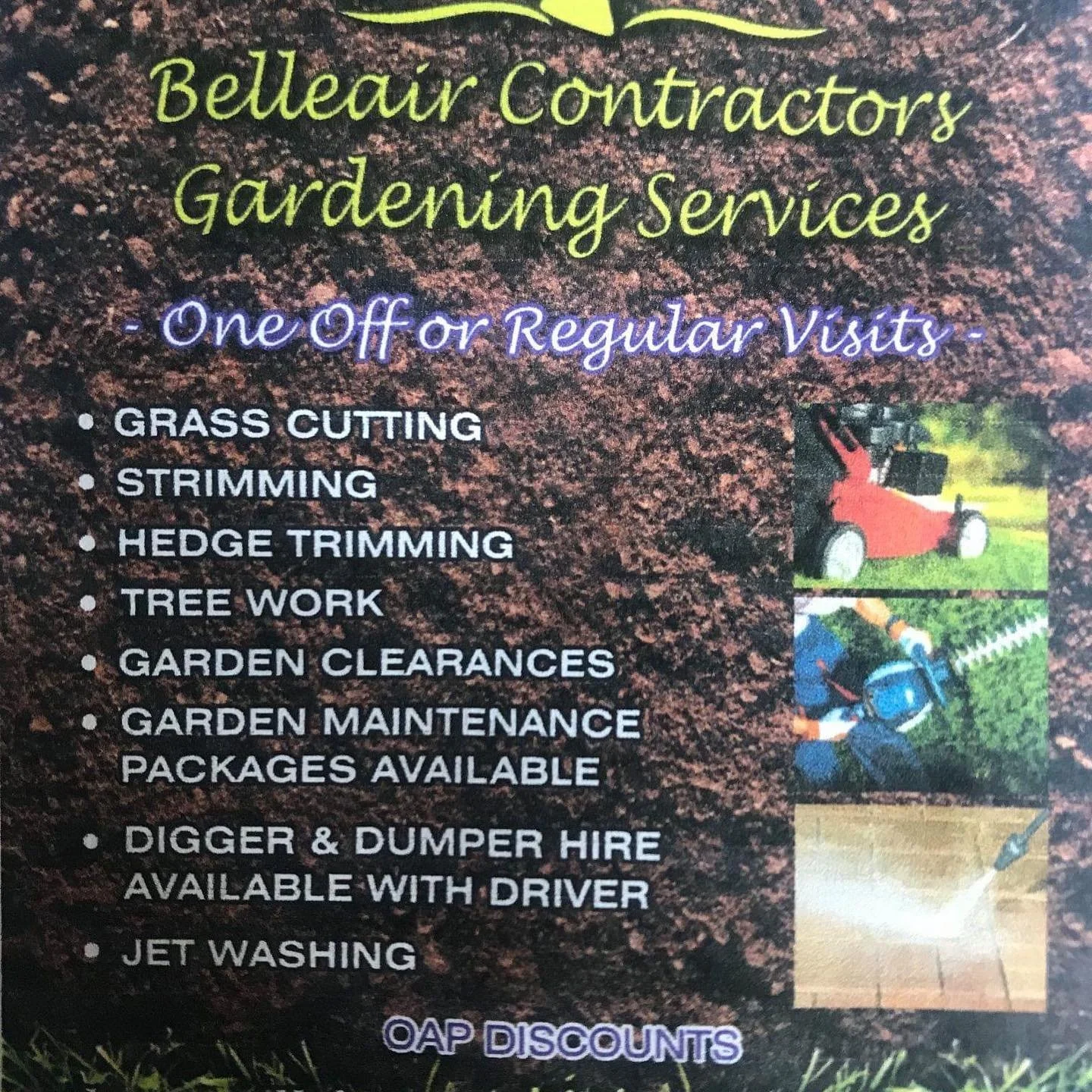 ❗️❗️❗️❗️All maintenance packages booked for 2021 in February receive 10% discount ❗️❗️❗️❗️

Book us in now to look after your garden in 2021 ....... we look after residential and commercial, fully insured, construction line approved for all commercia