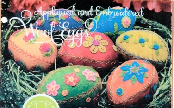 Member Sale and Laurie Mayo - Embroidered Wool Egg Workshop