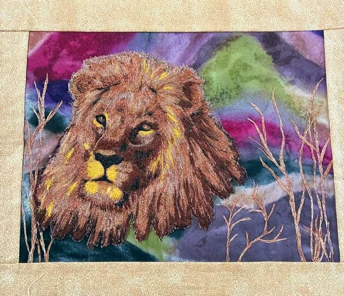 Liz Stern - Thread Painting