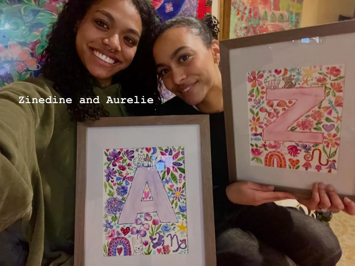 Something fun I created for my favorite girls! Love you! 😘 Thanks for inspiring me in so many ways!